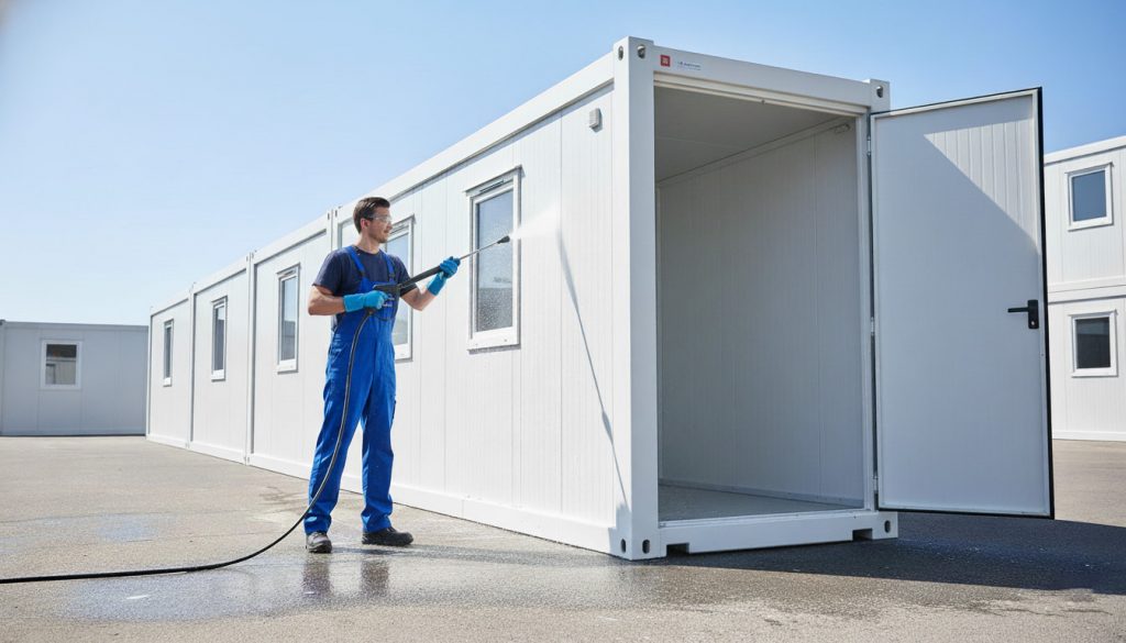 Containerreinigung in Augsburg